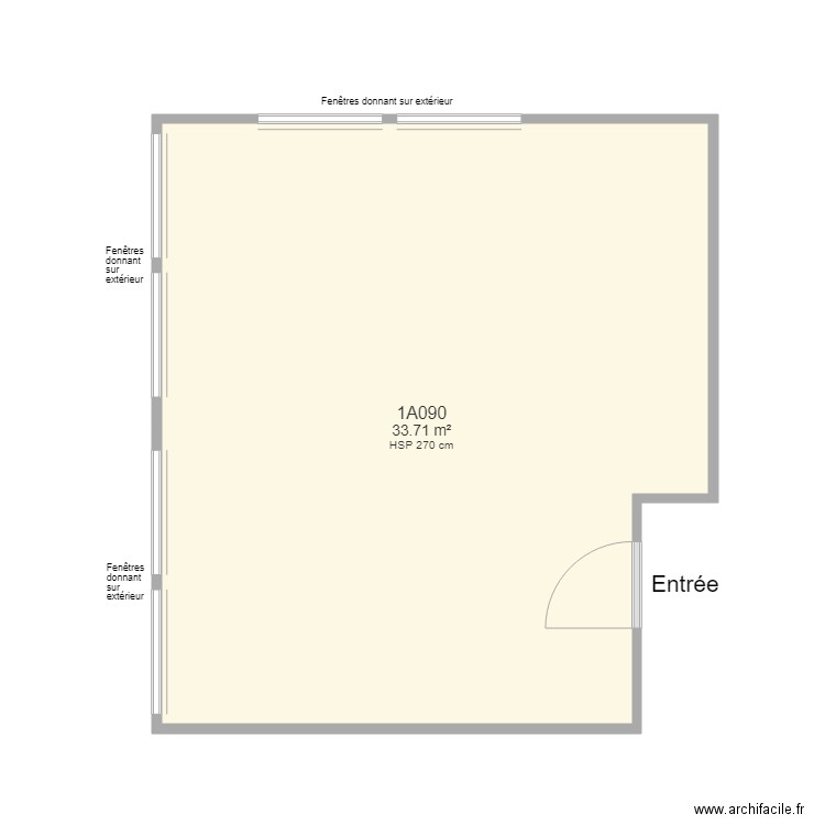 1A090 FS. Plan de 0 pièce et 0 m2