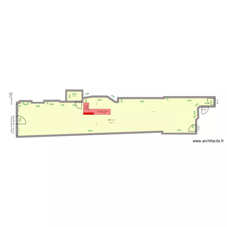 1001 PLANTES AVANT TRAVAUX. Plan de 1001 PLANTES AVANT TRAVAUX. Plan de