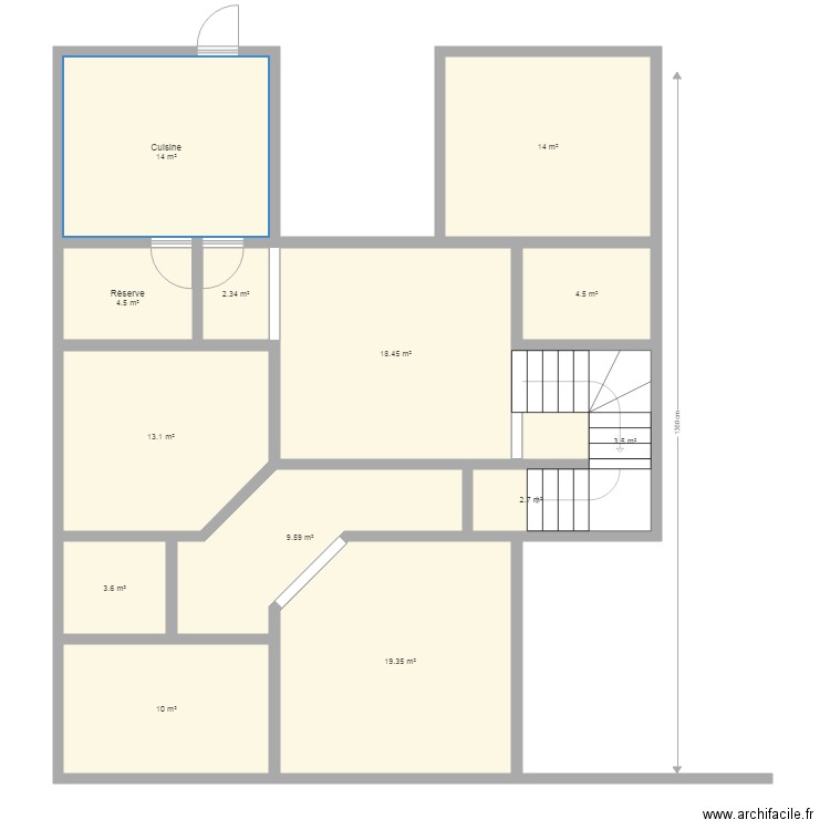 Sergi V1. Plan de 0 pièce et 0 m2