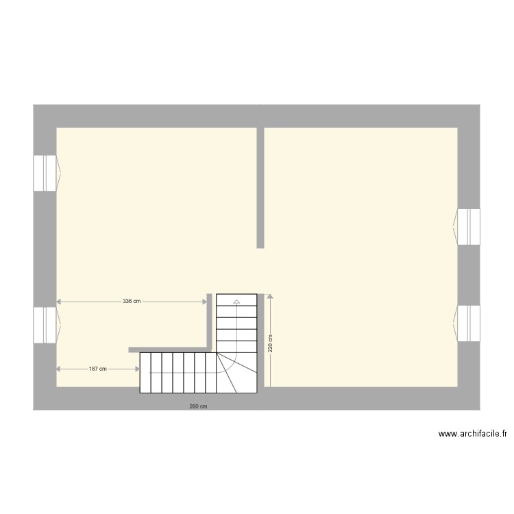 Démarié Premier étage 2 pour Isoltop. Plan de 0 pièce et 0 m2