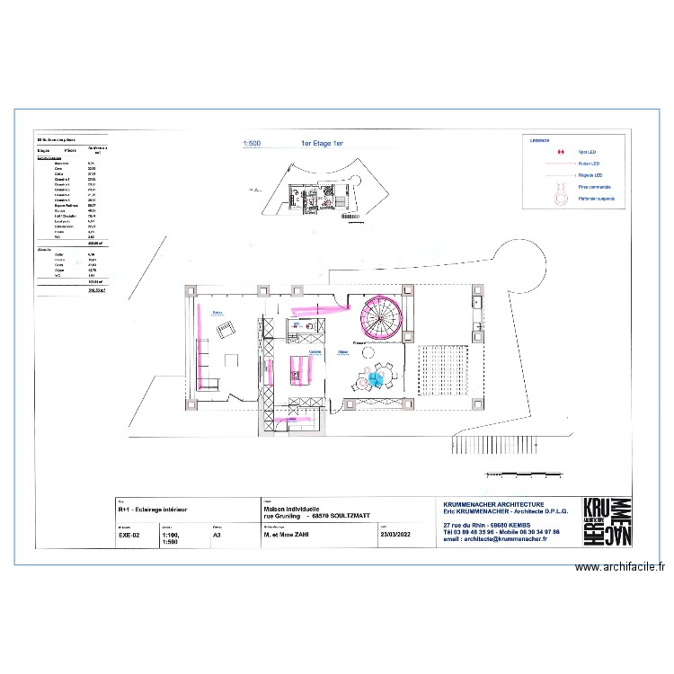 ZAHI ETAGE. Plan de 0 pièce et 0 m2