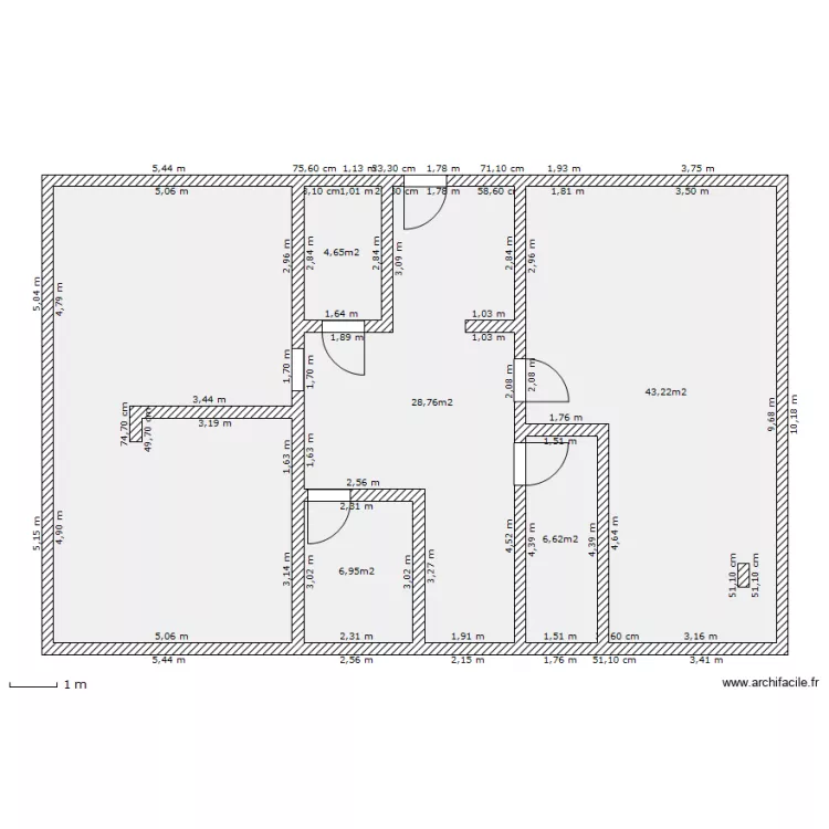 RDC maison 1. Plan de 