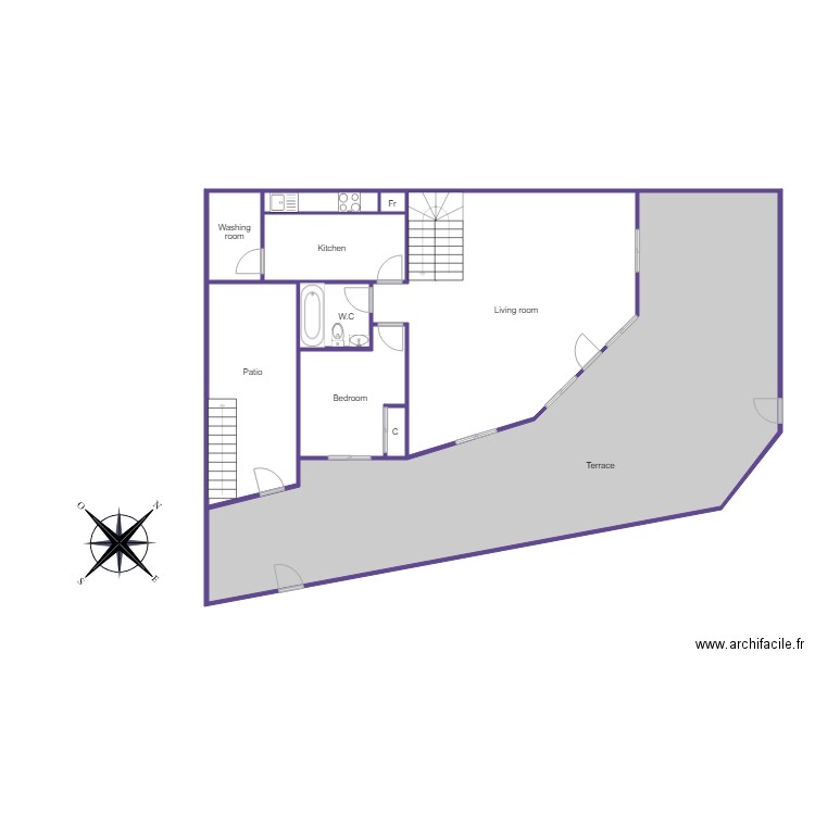 calle barranquilla . Plan de 0 pièce et 0 m2