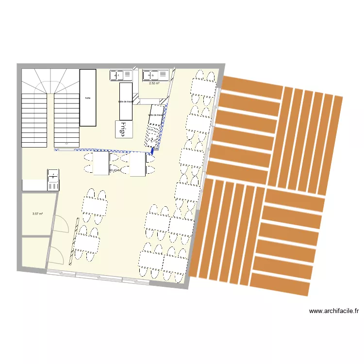 plan restau my Little Saigon 2. Plan de 