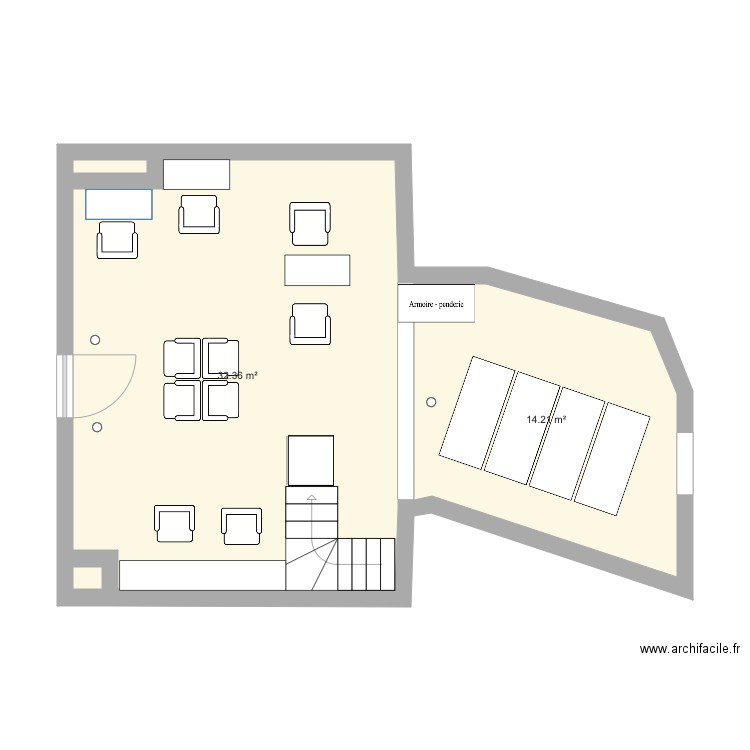 SALON 3. Plan de 0 pièce et 0 m2