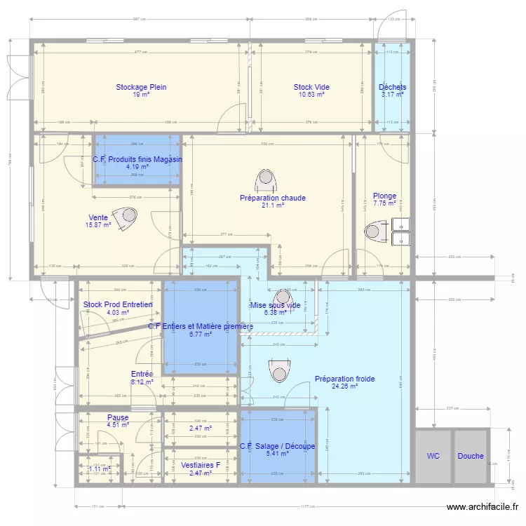 Menauton 002. Plan de 