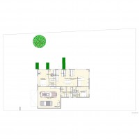 IMPLANTATION MAISON 101m2 Garage 44m 