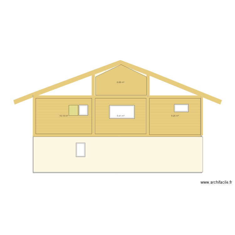 FACADE CRAVERO. Plan de 0 pièce et 0 m2