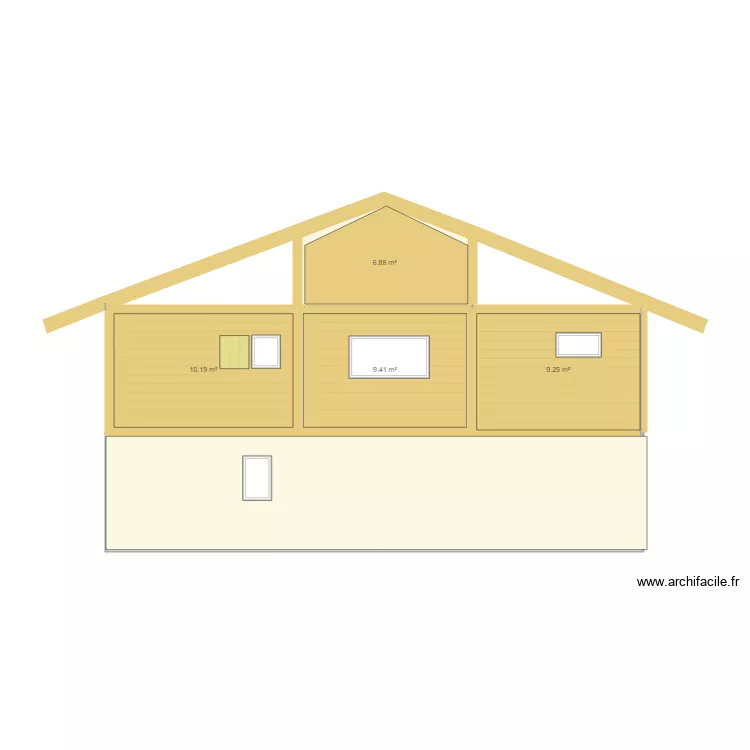 FACADE CRAVERO. Plan de 