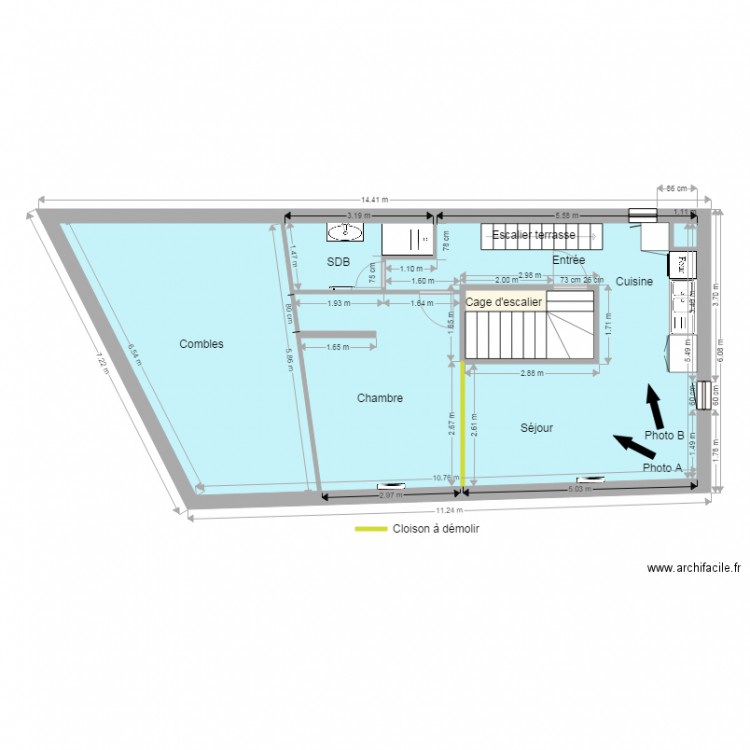 Plan. Plan de 0 pièce et 0 m2