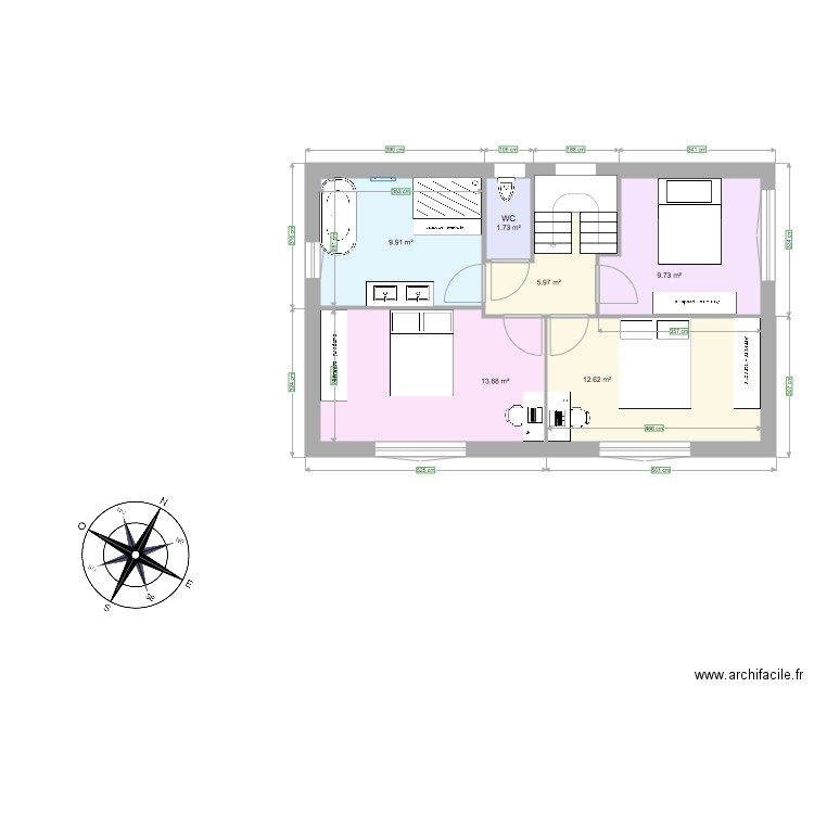 etage 4. Plan de 0 pièce et 0 m2