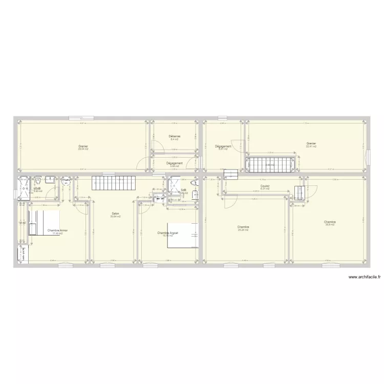 Maison Moelan 0105. Plan de 