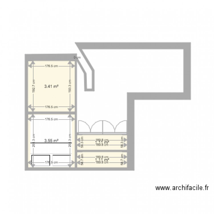 STUDIO PARROT 2111111. Plan de 0 pièce et 0 m2