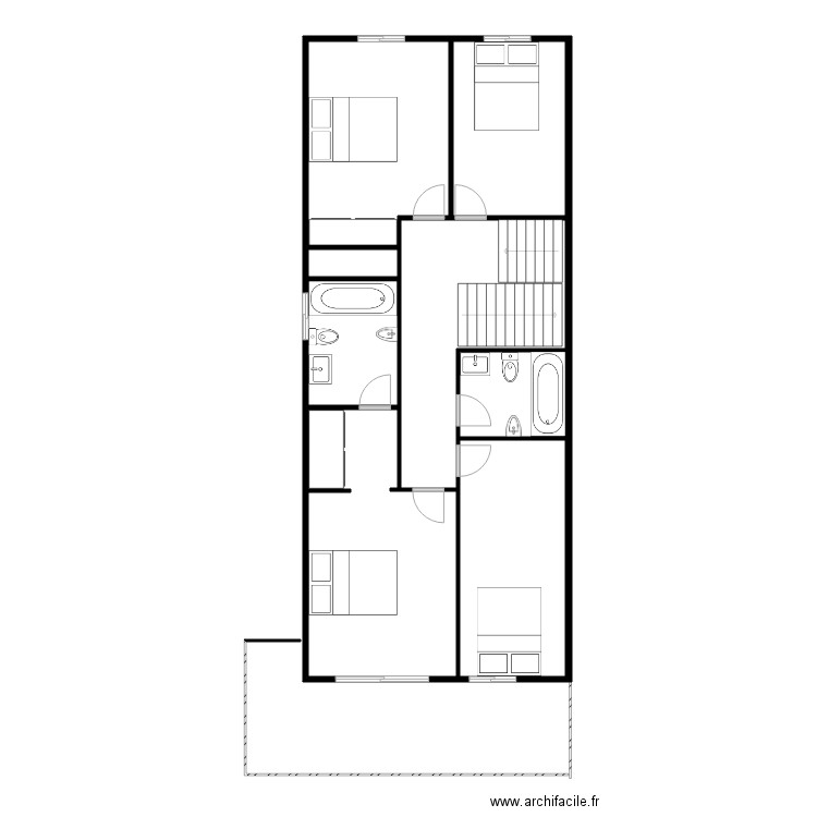 01958PRIMER PIS. Plan de 0 pièce et 0 m2