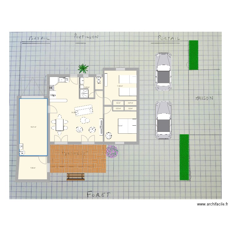 Dolus. Plan de 0 pièce et 0 m2