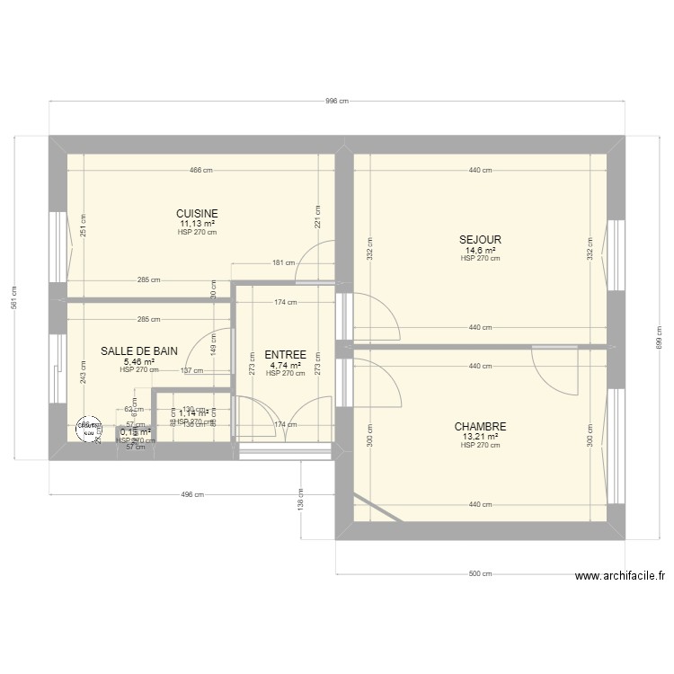 plan 1. Plan de 0 pièce et 0 m2