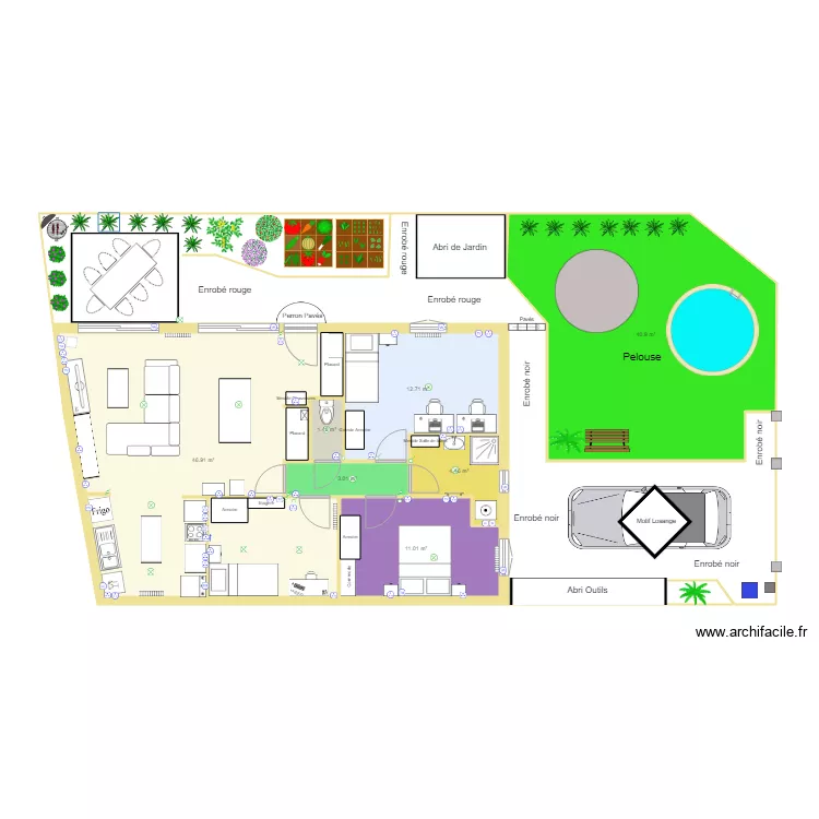 Projet Immo 2. Plan de 