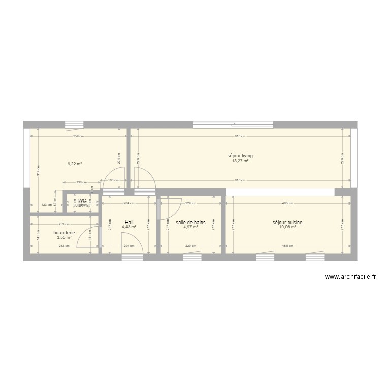 colyns. Plan de 0 pièce et 0 m2