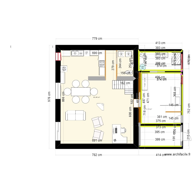 APRES Las Taillades. Plan de 0 pièce et 0 m2