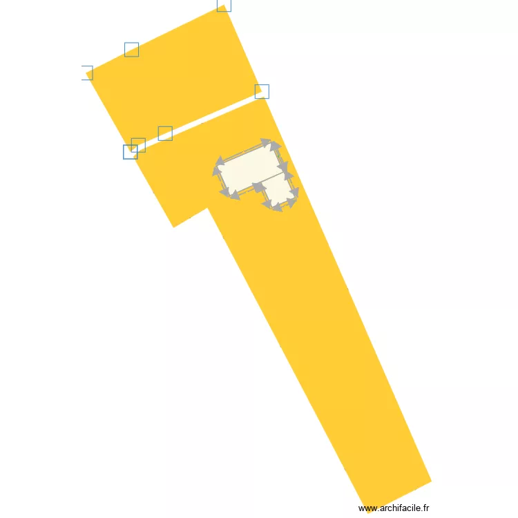 cadastre terrain. Plan de 