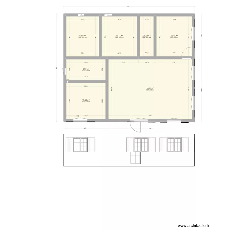 g31 a ajuster. Plan de 
