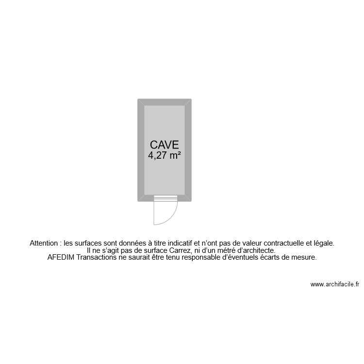 BI 9780 CAVE. Plan de 0 pièce et 0 m2