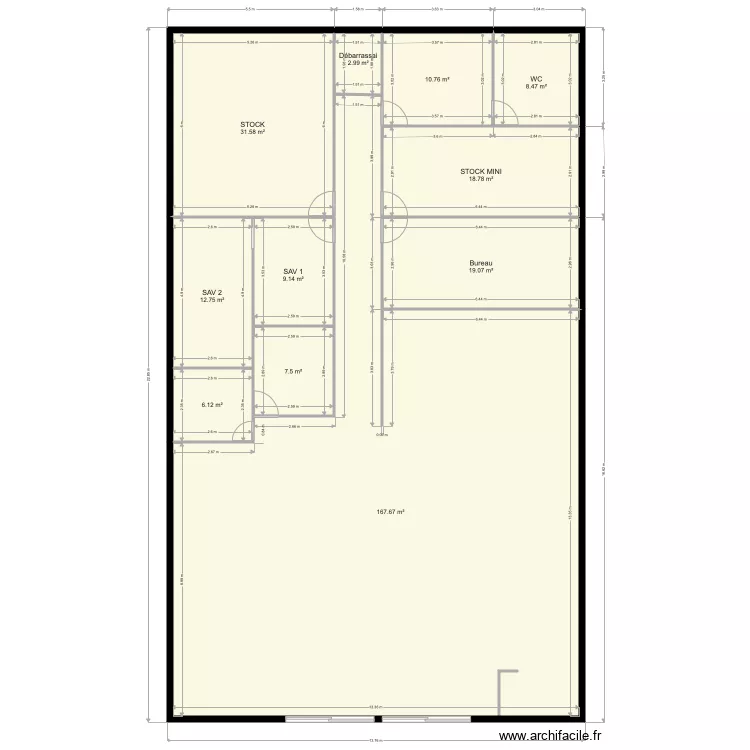 PLAN 3 AVEC MODIFICATION. Plan de 