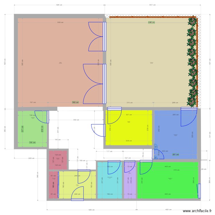 Plan Bois Arcy. Plan de 0 pièce et 0 m2