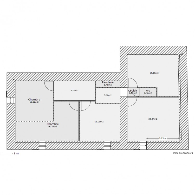 maison haut cot Après. Plan de 0 pièce et 0 m2