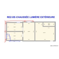 Rez de chaussée LUMIÈRE EXTÉRIEURE