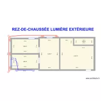 Rez de chauss&eacute;e LUMI&Egrave;RE EXT&Eacute;RIEURE
