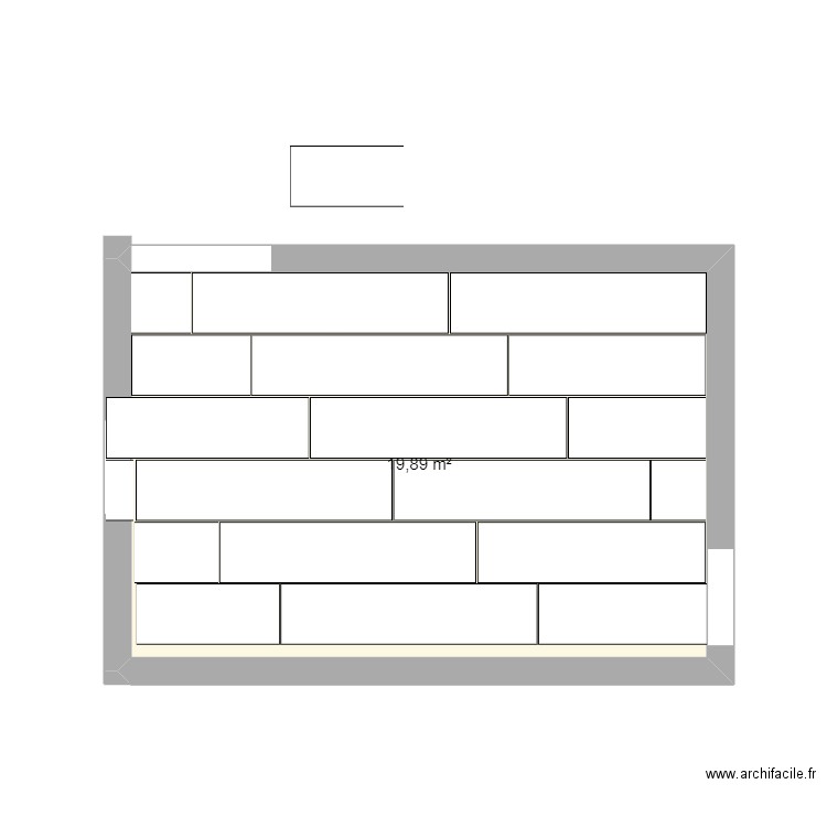 Chambre. Plan de 0 pièce et 0 m2