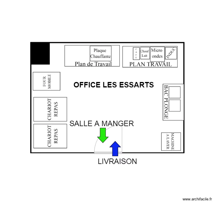 LES ESSARTS. Plan de 