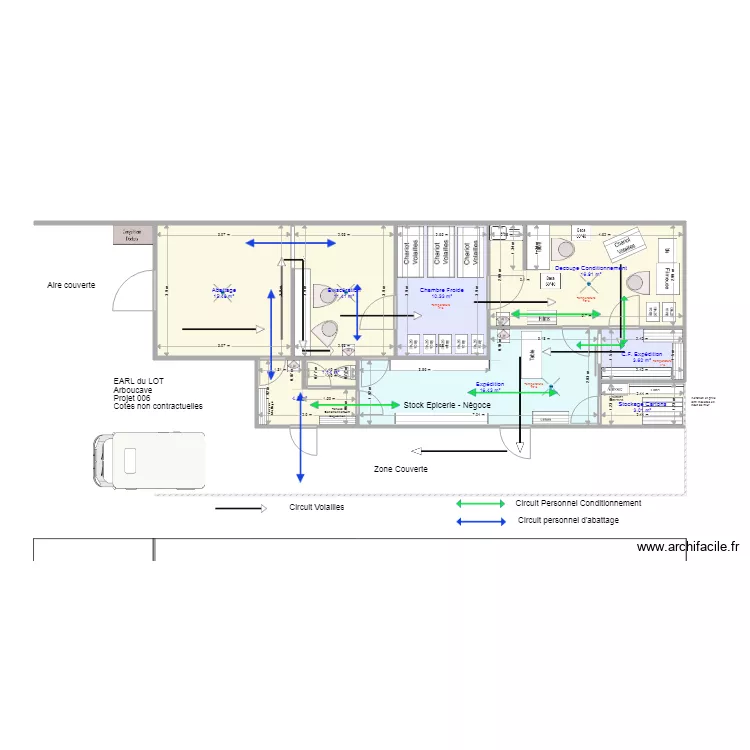 EARL du Lot 006. Plan de 