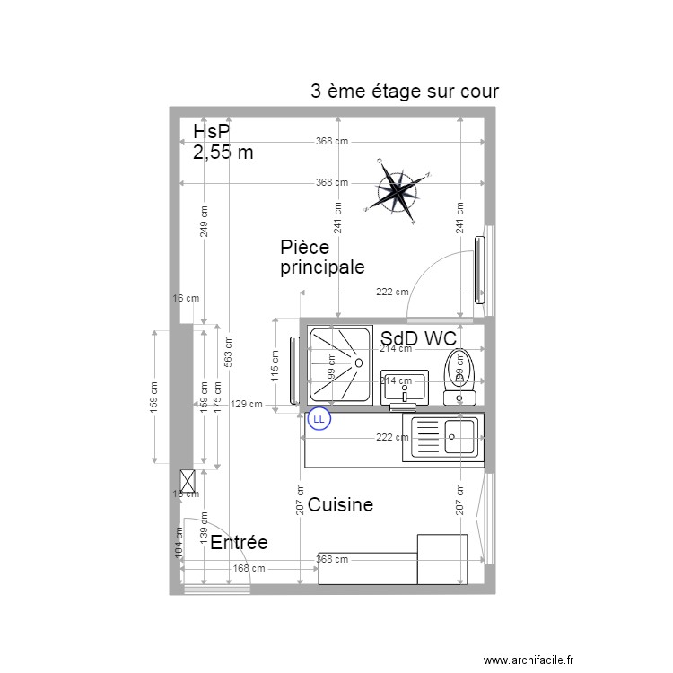 38Davy. Plan de 0 pièce et 0 m2