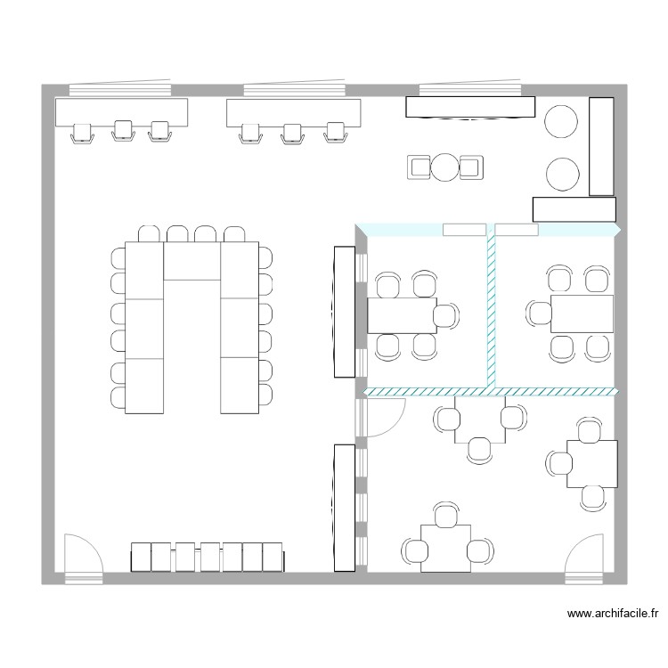 CEGEP. Plan de 0 pièce et 0 m2