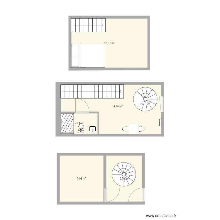 Studio ter. Plan de Studio ter. Plan de