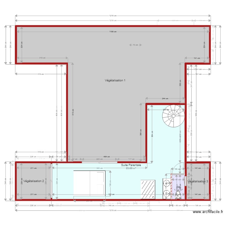 Maison Habitation ST CLAIR 3 Définitif Meublé 4. Plan de 0 pièce et 0 m2
