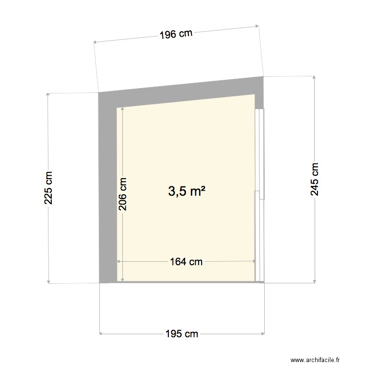 pool house de cote. Plan de 0 pièce et 0 m2