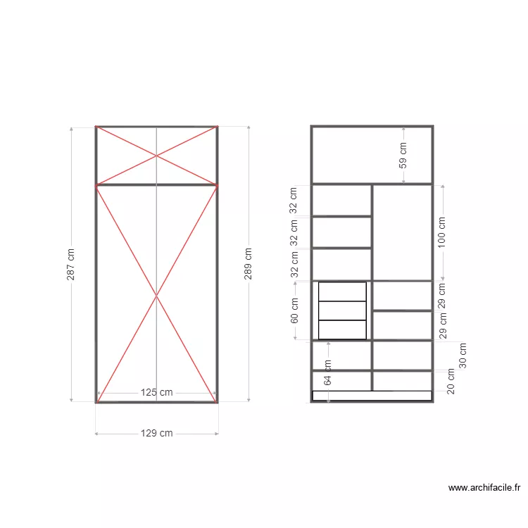 verneret placard enfant. Plan de 