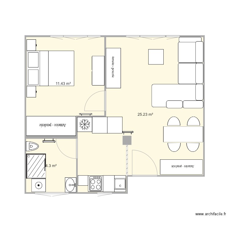 Emile 3. Plan de 0 pièce et 0 m2