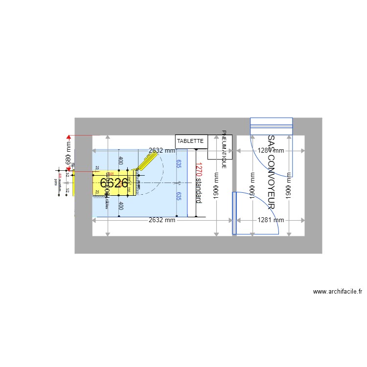 PLAN DE MASSE EXISTANT TOTAL LANCON DE PROVENCE 6626. Plan de 0 pièce et 0 m2