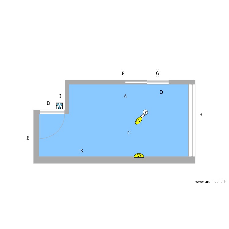 Cabinet 2 du Docteur Didier ERRARD. Plan de 0 pièce et 0 m2