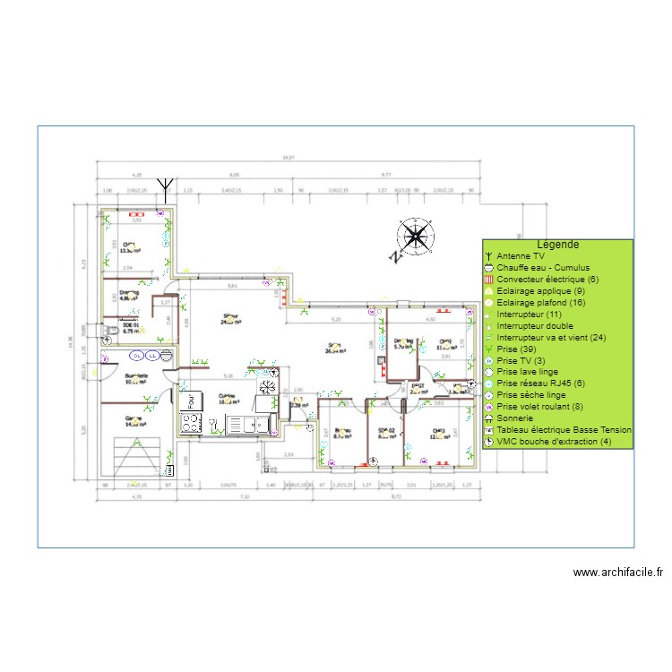 PLAN Rapport technique. Plan de 0 pièce et 0 m2