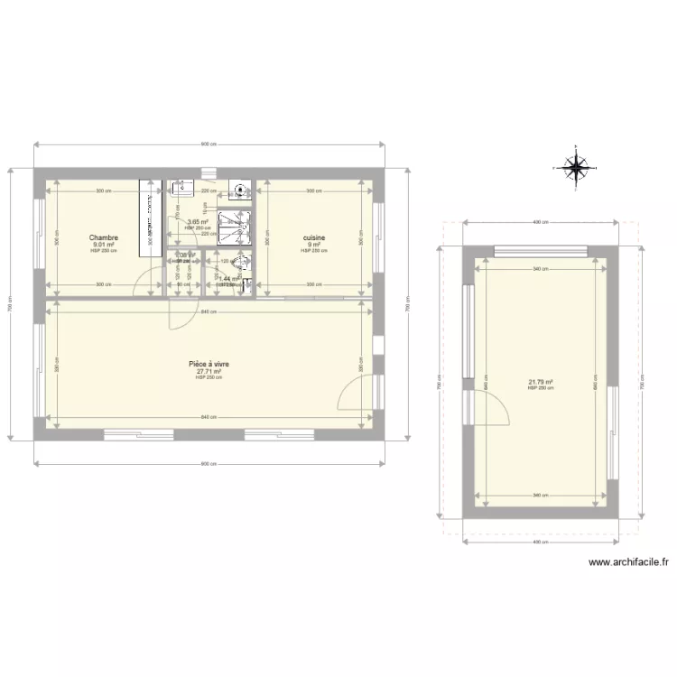 trottignyStructure3. Plan de 