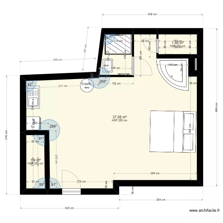MOYAL S/VIL - 26pl de l'&eacute;glise. Plan de 