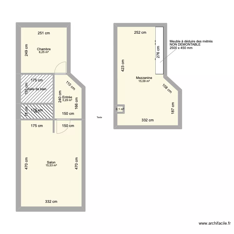 Ruitor 11e etage. Plan de 