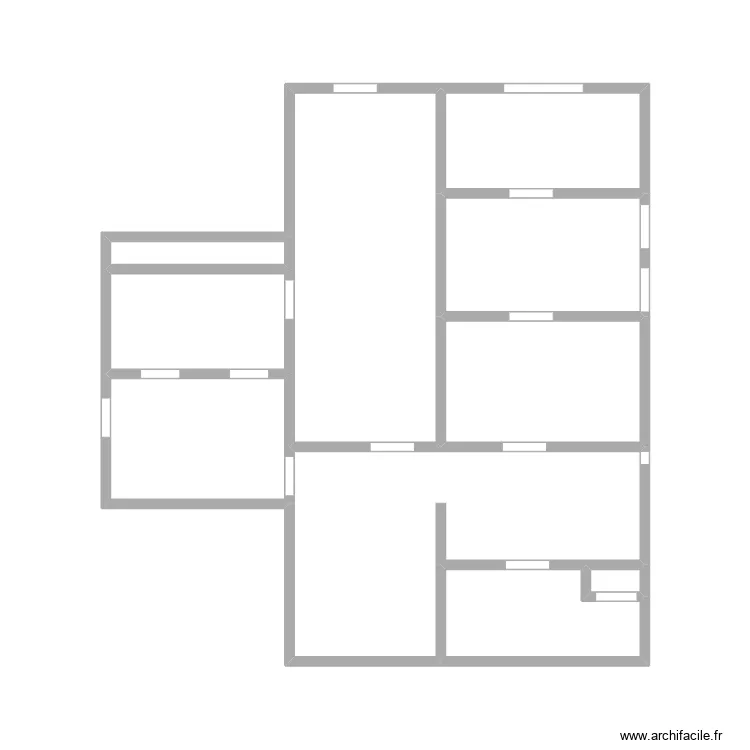 Patisserie Guillemard la fleche. Plan de 