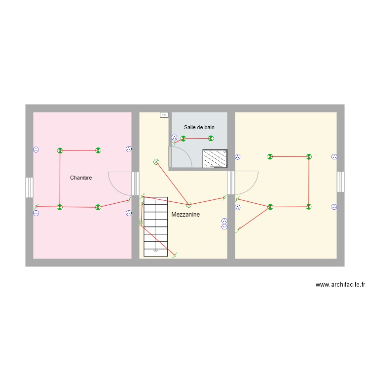 étage Cebrian. Plan de 0 pièce et 0 m2