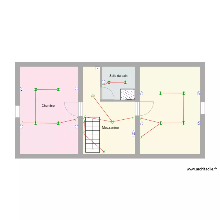 &eacute;tage Cebrian. Plan de 